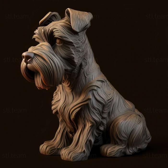 Zwergschnauzer dog